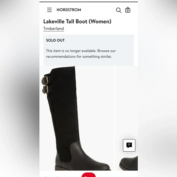 Timberland women’s 8 1/2 suede & leather tall boots - Picture 11 of 11